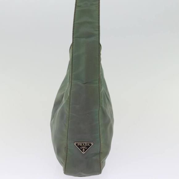 PRADA Shoulder Bag Nylon Green Auth bs14207 - Picture 4 of 16